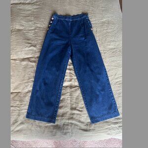 Ilana Kohn wide-leg sailor jeans